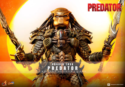 Predator Hot Toys Broken Tusk Predator CMS029 1/6 Licensed Action Figure