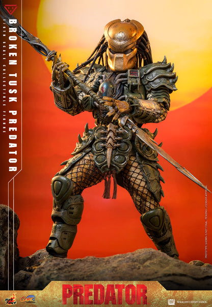 Predator Hot Toys Broken Tusk Predator CMS029 1/6 Licensed Action Figure