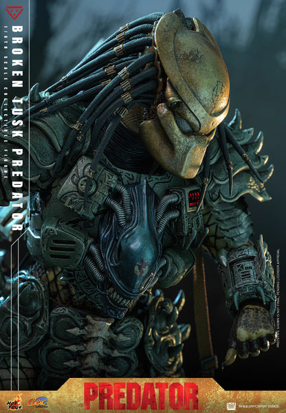 Predator Hot Toys Broken Tusk Predator CMS029 1/6 Licensed Action Figure