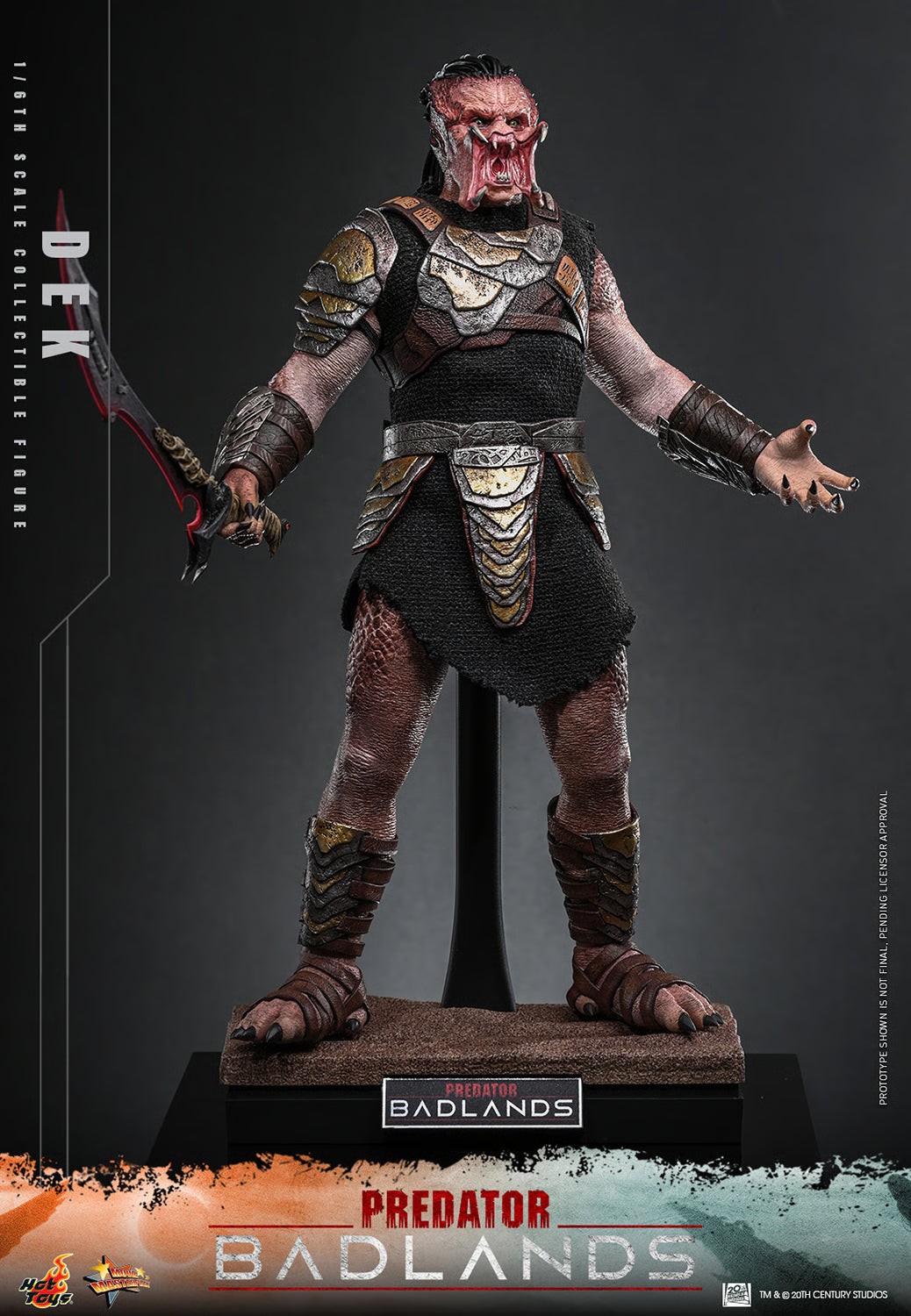 Predator Hot Toys Predator: Badlands Dek & Thia MMS849 MMS850 1/6 Licensed Action Figure
