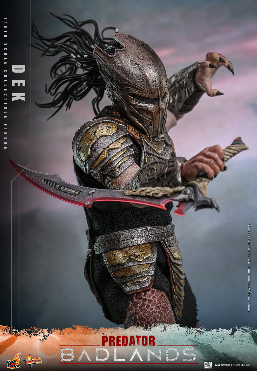 Predator Hot Toys Predator: Badlands Dek & Thia MMS849 MMS850 1/6 Licensed Action Figure