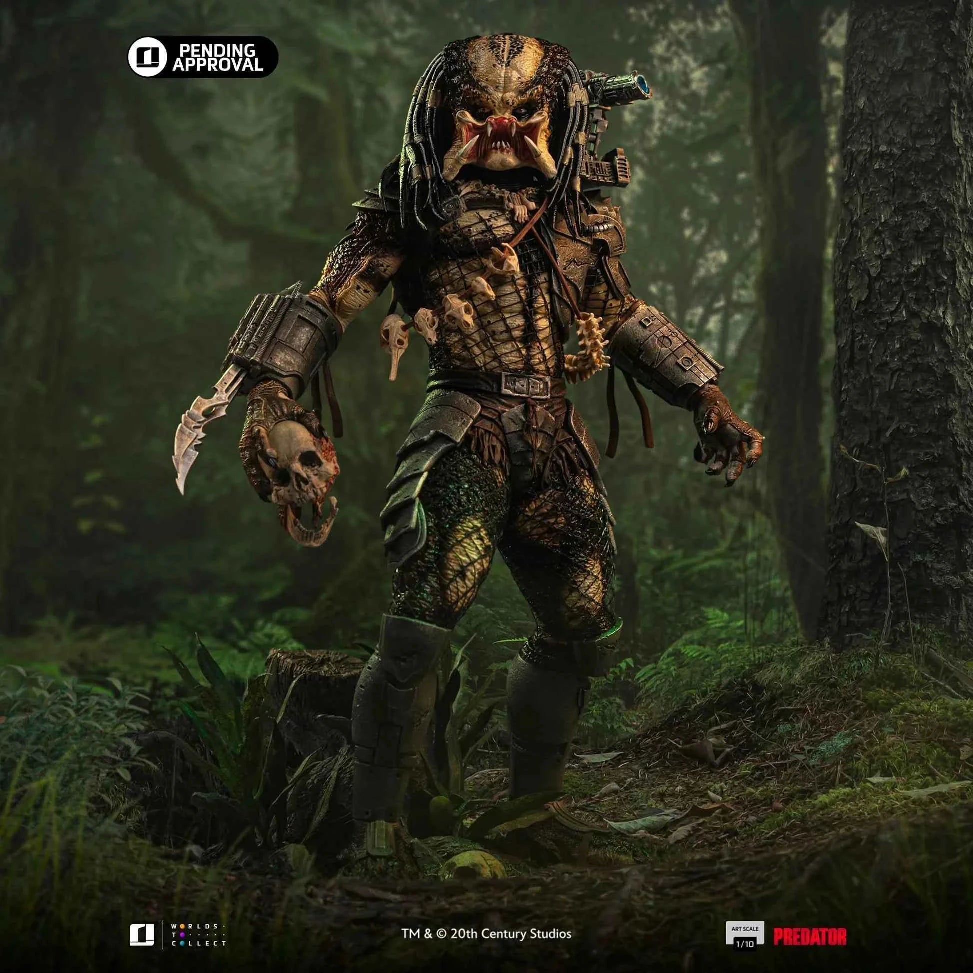 Predator Iron Studios Jungle Hunter FOXPR126725-10 1/10 Licensed Resin Statue