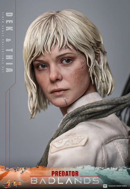 Predator Hot Toys Predator: Badlands Dek & Thia MMS849 MMS850 1/6 Licensed Action Figure