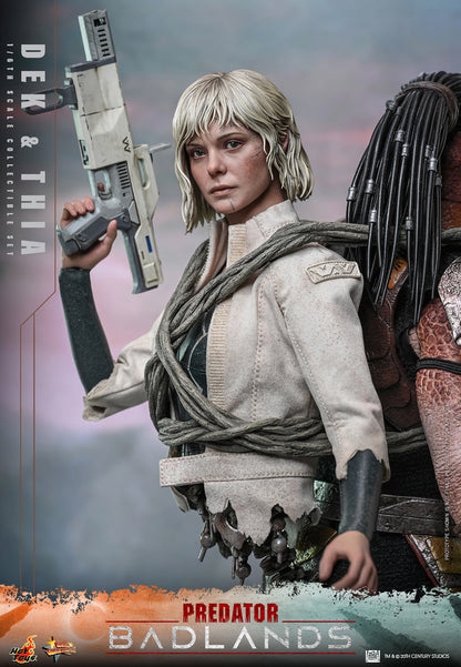 Predator Hot Toys Predator: Badlands Dek & Thia MMS849 MMS850 1/6 Licensed Action Figure