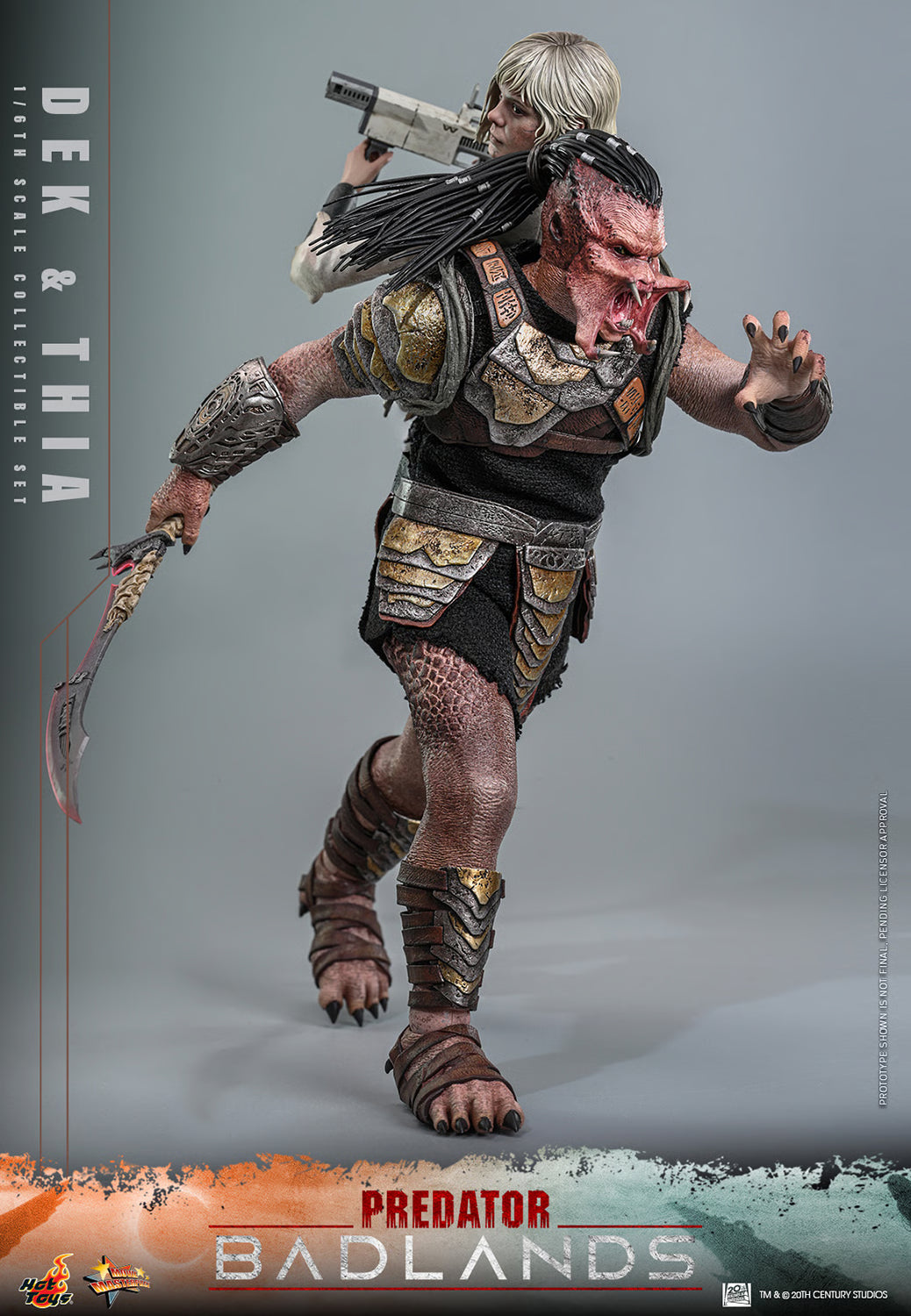 Predator Hot Toys Predator: Badlands Dek & Thia MMS849 MMS850 1/6 Licensed Action Figure