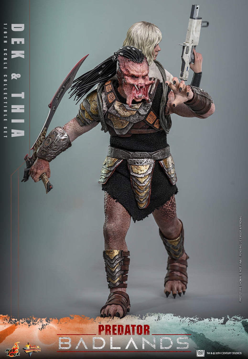 Predator Hot Toys Predator: Badlands Dek & Thia MMS849 MMS850 1/6 Licensed Action Figure
