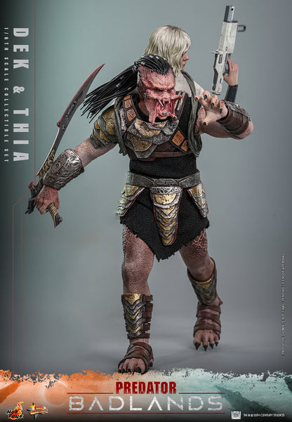 Predator Hot Toys Predator: Badlands Dek & Thia MMS849 MMS850 1/6 Licensed Action Figure