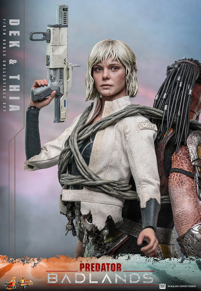 Predator Hot Toys Predator: Badlands Dek & Thia MMS849 MMS850 1/6 Licensed Action Figure