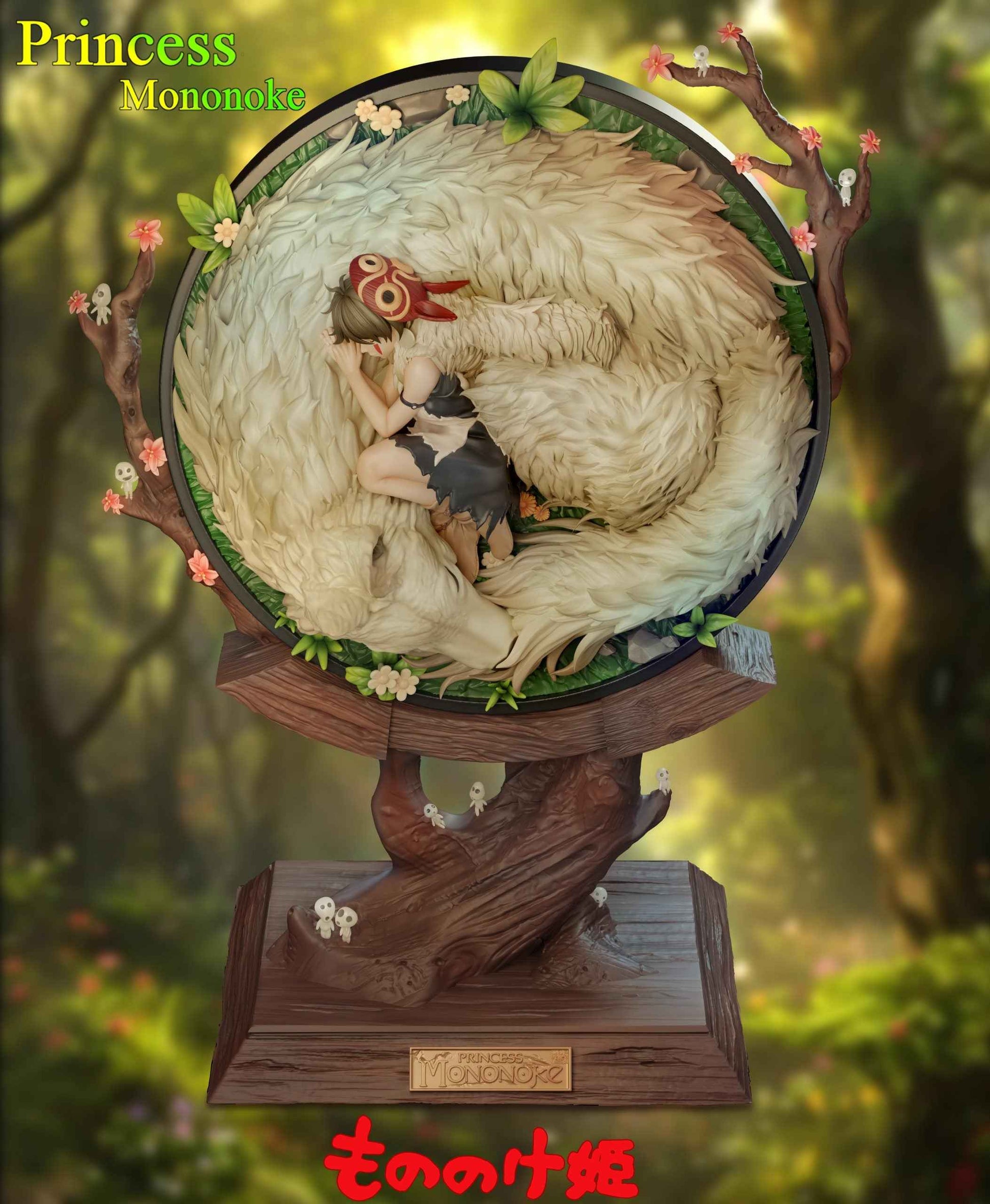 Princess Mononoke Chao She Studio Princess Mononoke Resin Statue