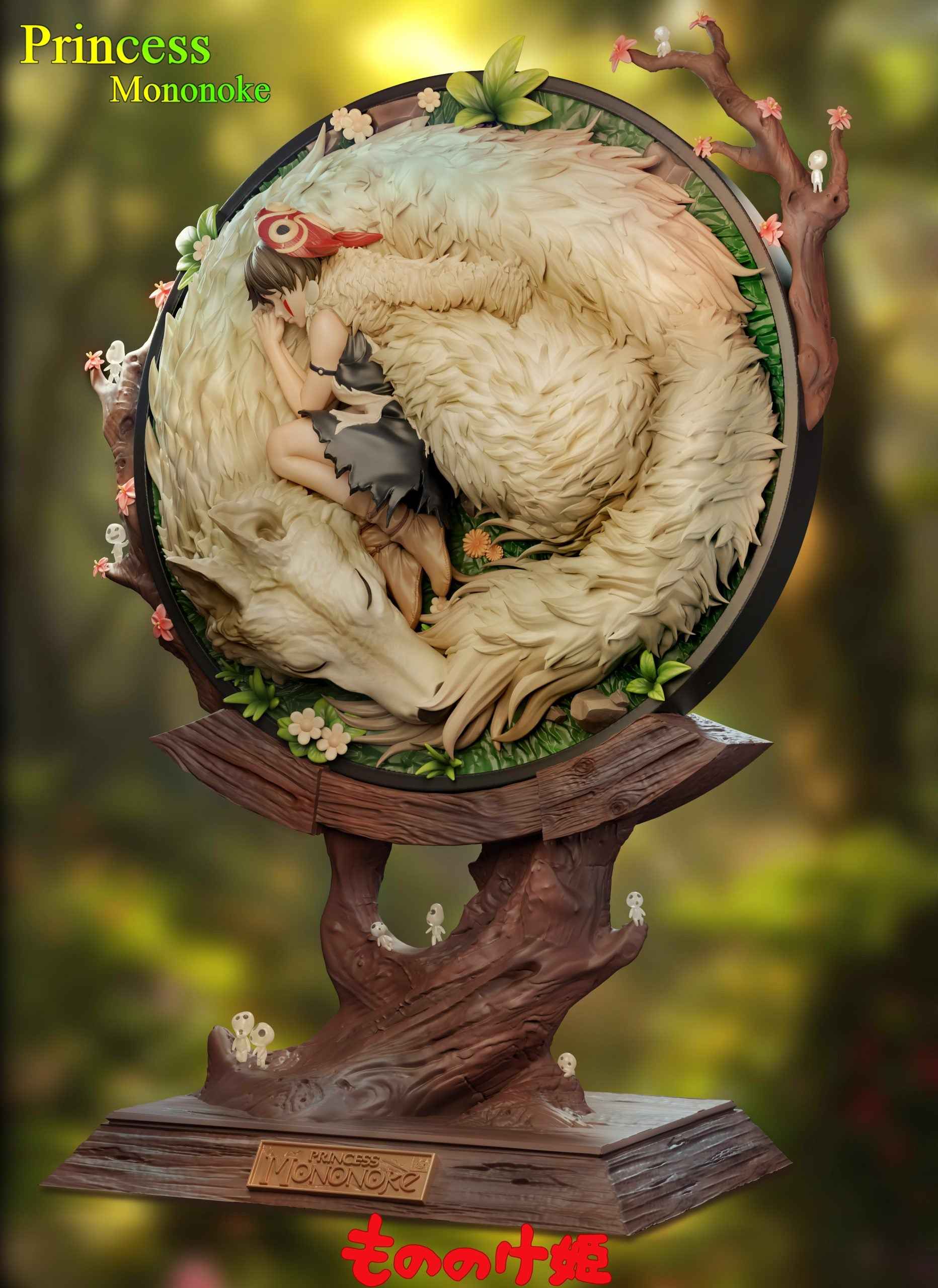 Princess Mononoke Chao She Studio Princess Mononoke Resin Statue