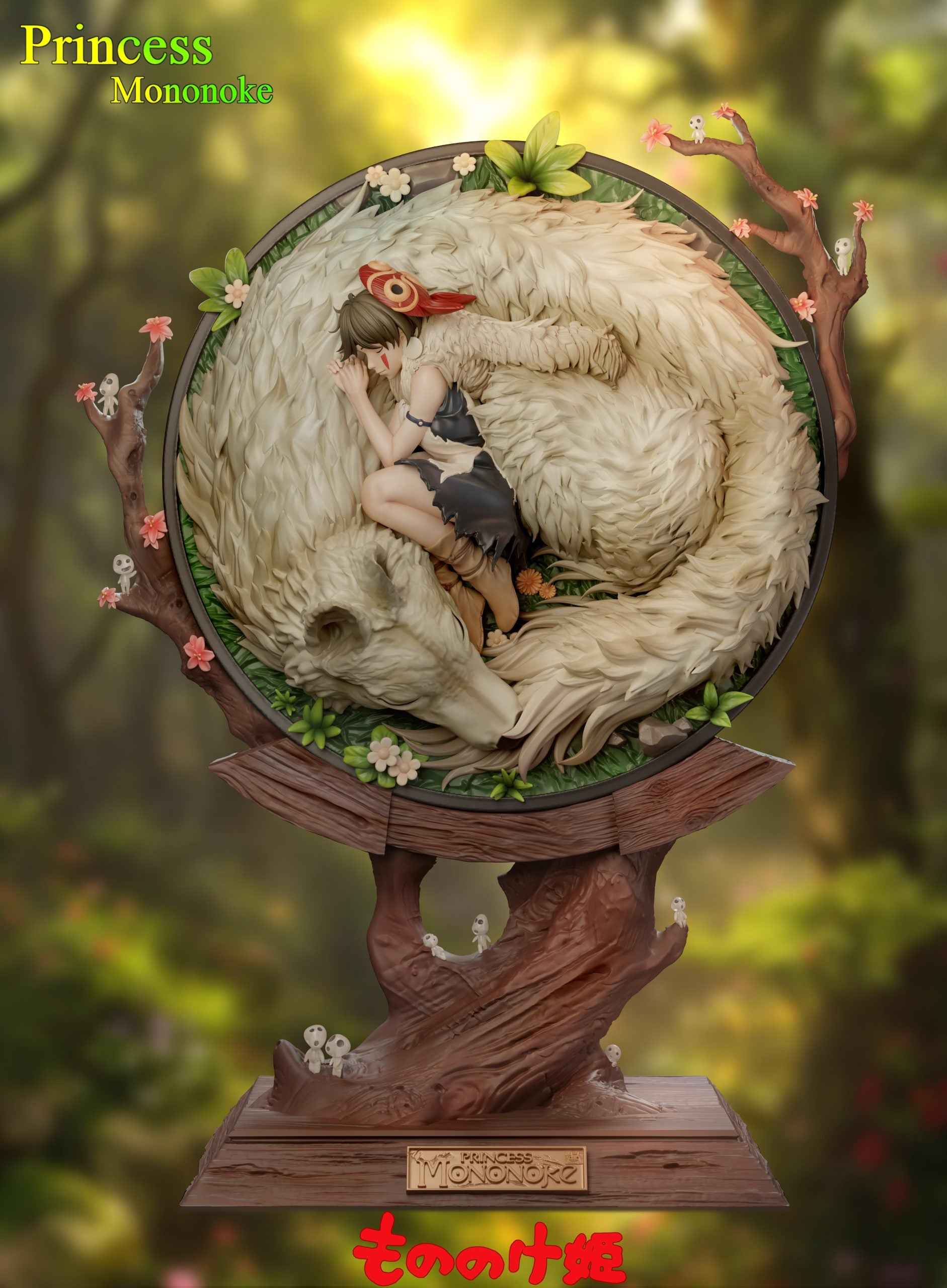 Princess Mononoke Chao She Studio Princess Mononoke Resin Statue
