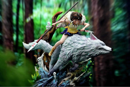 Princess Mononoke M.H.T Studio San Princess Mononoke Resin Statue