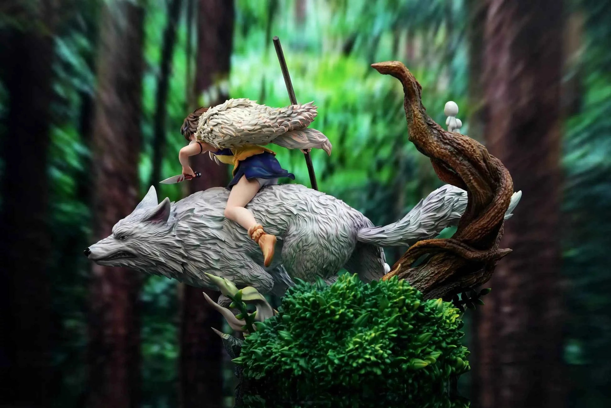 Princess Mononoke M.H.T Studio San Princess Mononoke Resin Statue