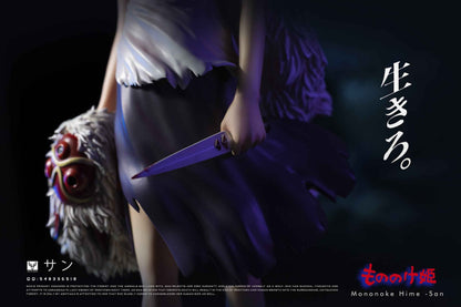 Princess Mononoke White Deer Studio Princess Mononoke San Resin Statue
