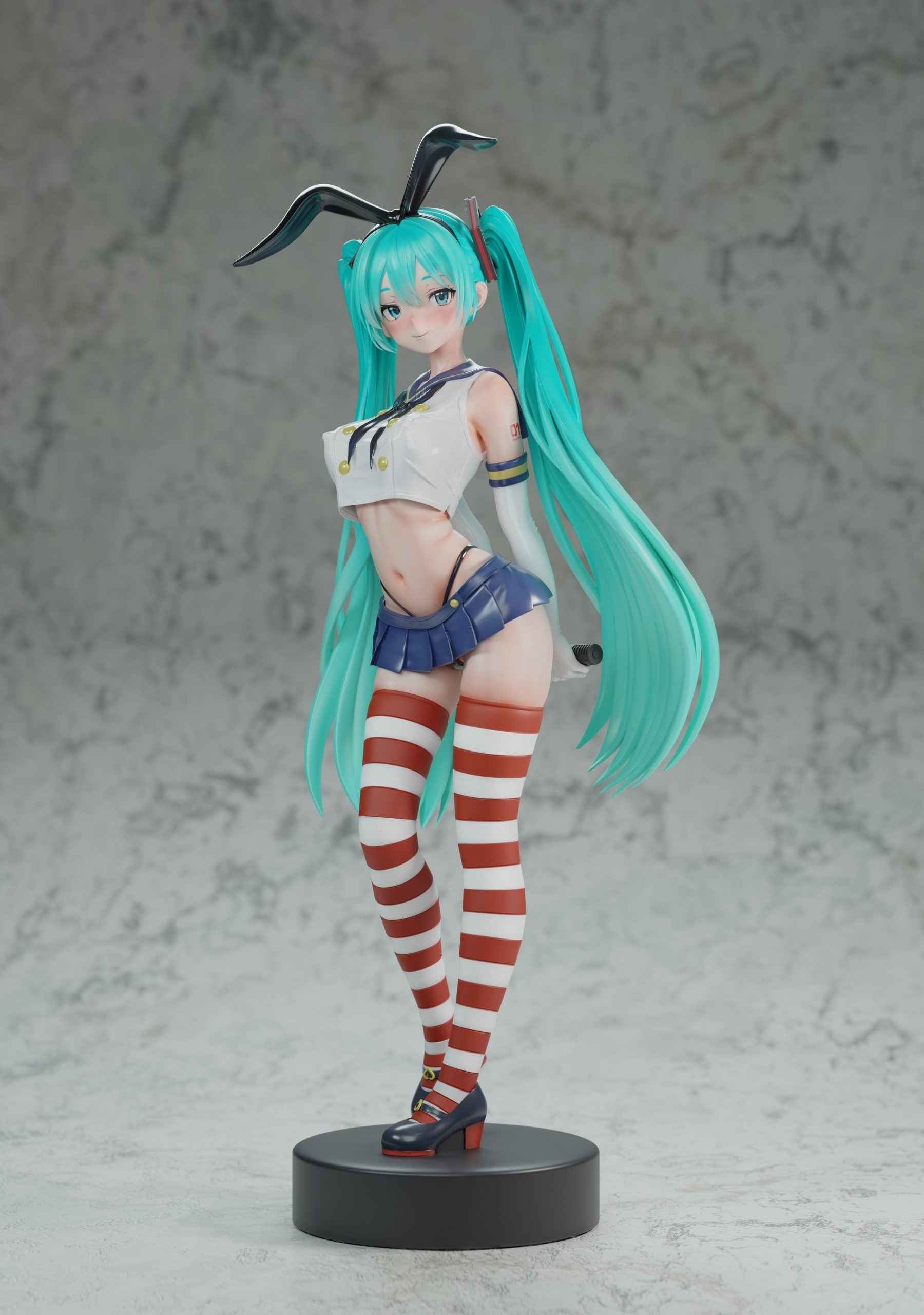 Project Sekai SC Studio Hatsune Miku Cosplay Shimakaze +18 Resin Statue