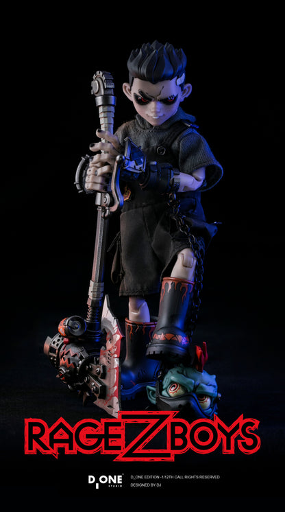 Rage Z Boys D_ONE Studio Ya Zai 1/12 Licensed Action Figure