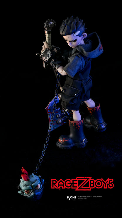 Rage Z Boys D_ONE Studio Ya Zai 1/12 Licensed Action Figure