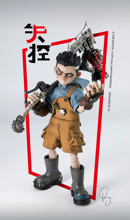 Rage Z Boys D_ONE Studio Ya Zai 1/12 Licensed Action Figure