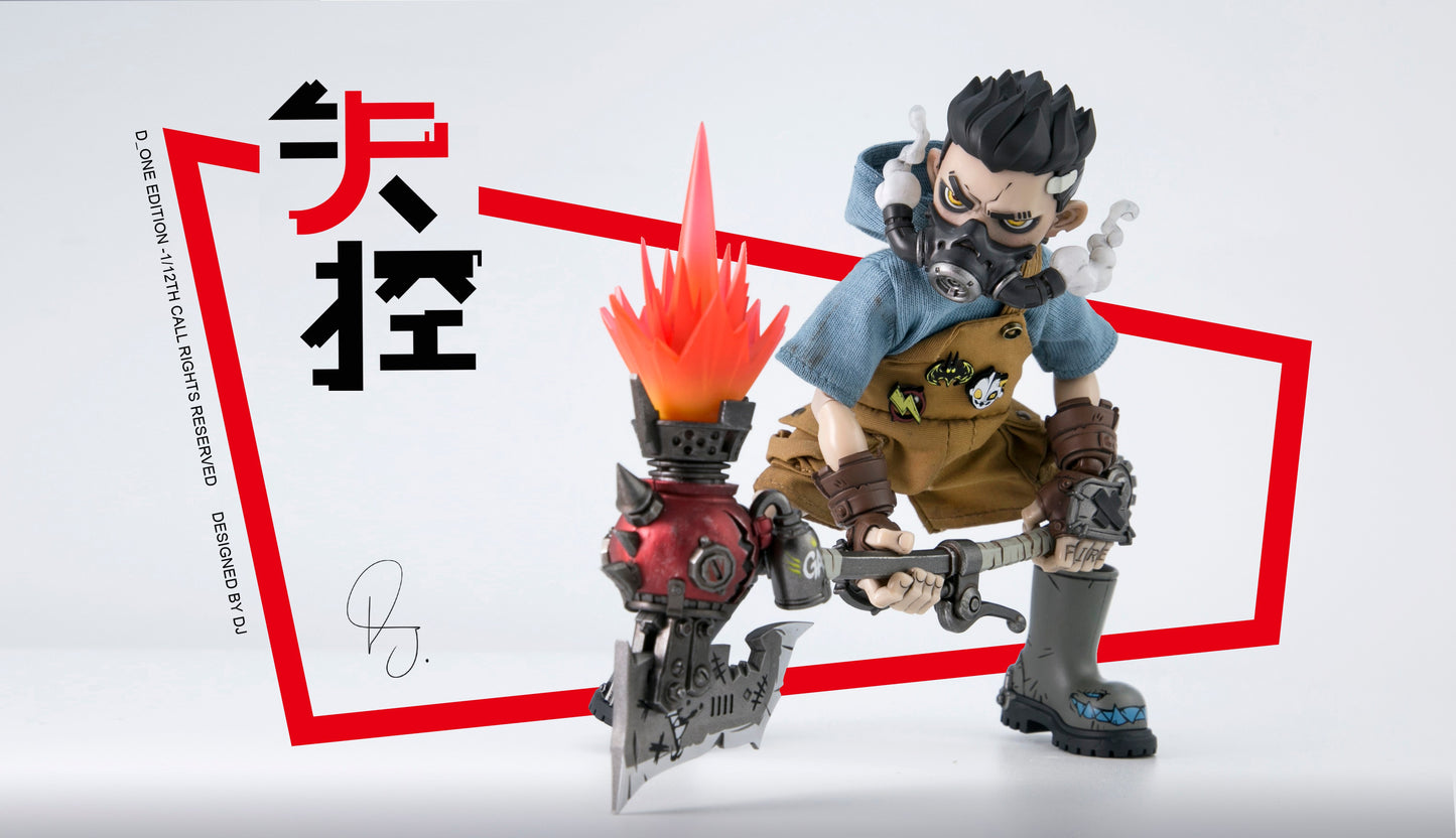 Rage Z Boys D_ONE Studio Ya Zai 1/12 Licensed Action Figure
