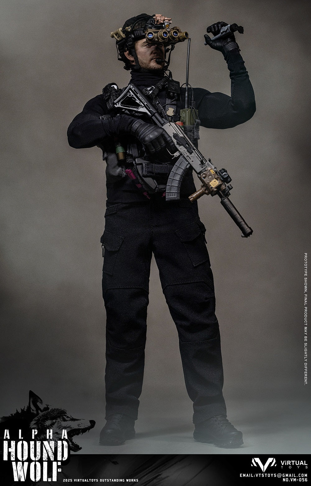 Resident Evil VTS TOYS Chris Redfield Lead Wolf VM056 1/6 Action Figure (3rd party)