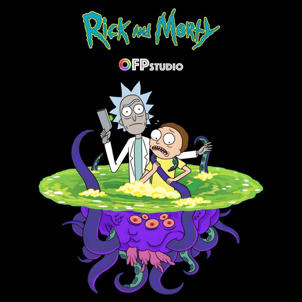 Rick & Morty OFP Studio Rick & Morty Resin Statue