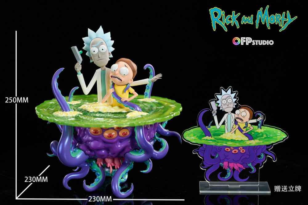 Rick & Morty OFP Studio Rick & Morty Resin Statue