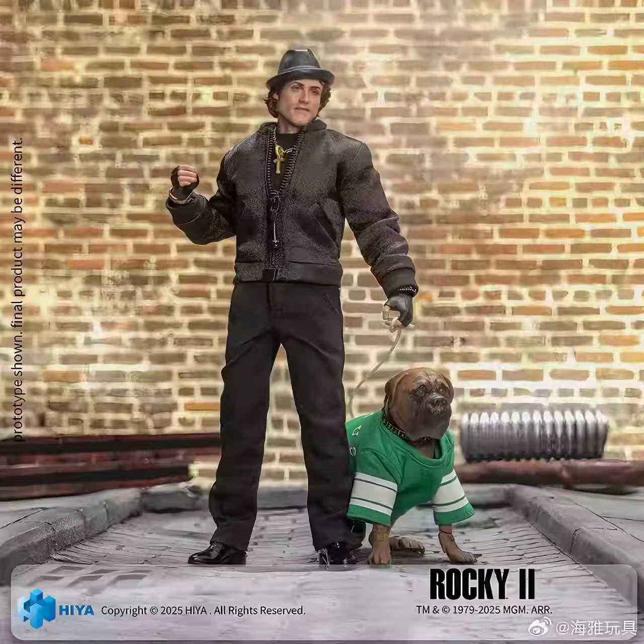 Rocky Hiya Toys Rocky II Rocky Balboa ESR0185 1/12 Licensed Action Figure
