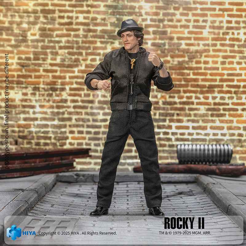 Rocky Hiya Toys Rocky II Rocky Balboa ESR0185 1/12 Licensed Action Figure