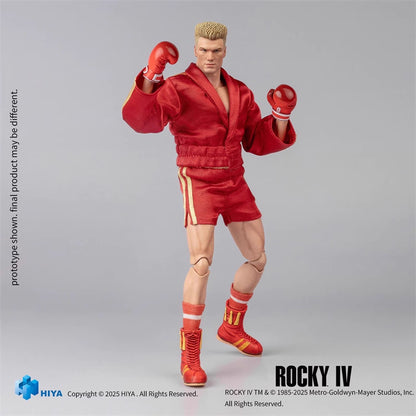 Rocky Hiya Toys Ultimate Premium Series Rocky IV Ivan Drago ESR0227 1/12 Licensed Action Figure