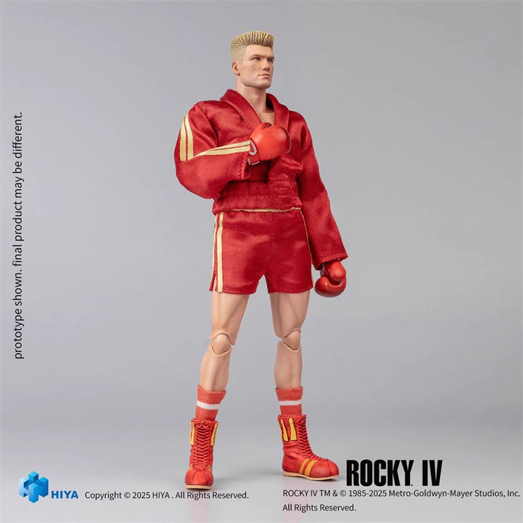 Rocky Hiya Toys Ultimate Premium Series Rocky IV Ivan Drago ESR0227 1/12 Licensed Action Figure