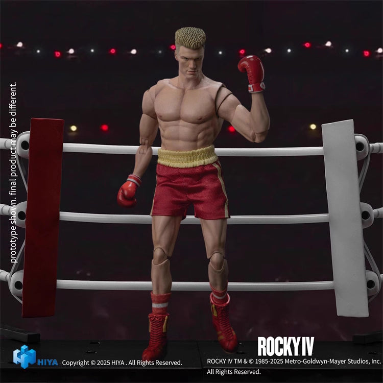 Rocky Hiya Toys Ultimate Premium Series Rocky IV Ivan Drago ESR0227 1/12 Licensed Action Figure