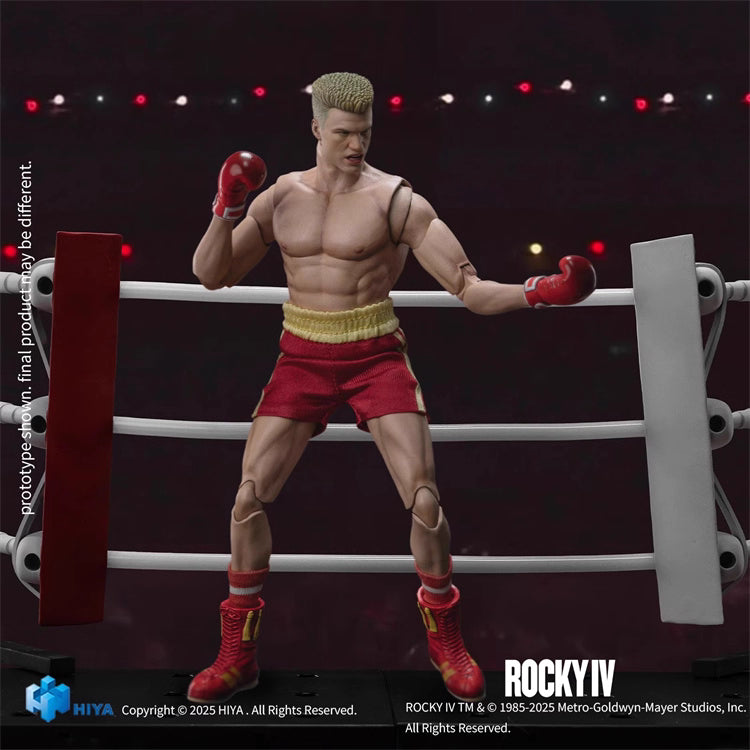 Rocky Hiya Toys Ultimate Premium Series Rocky IV Ivan Drago ESR0227 1/12 Licensed Action Figure