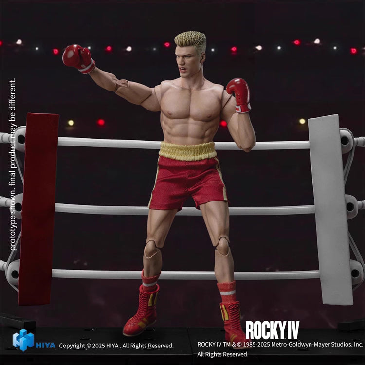 Rocky Hiya Toys Ultimate Premium Series Rocky IV Ivan Drago ESR0227 1/12 Licensed Action Figure
