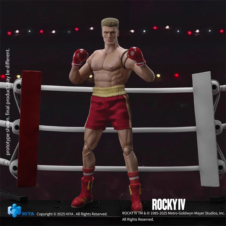 Rocky Hiya Toys Ultimate Premium Series Rocky IV Ivan Drago ESR0227 1/12 Licensed Action Figure