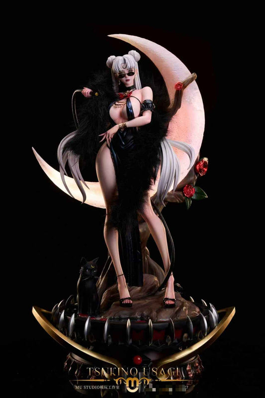 Sailor Moon MU Studio Dark Moon Sailor Resin Statue