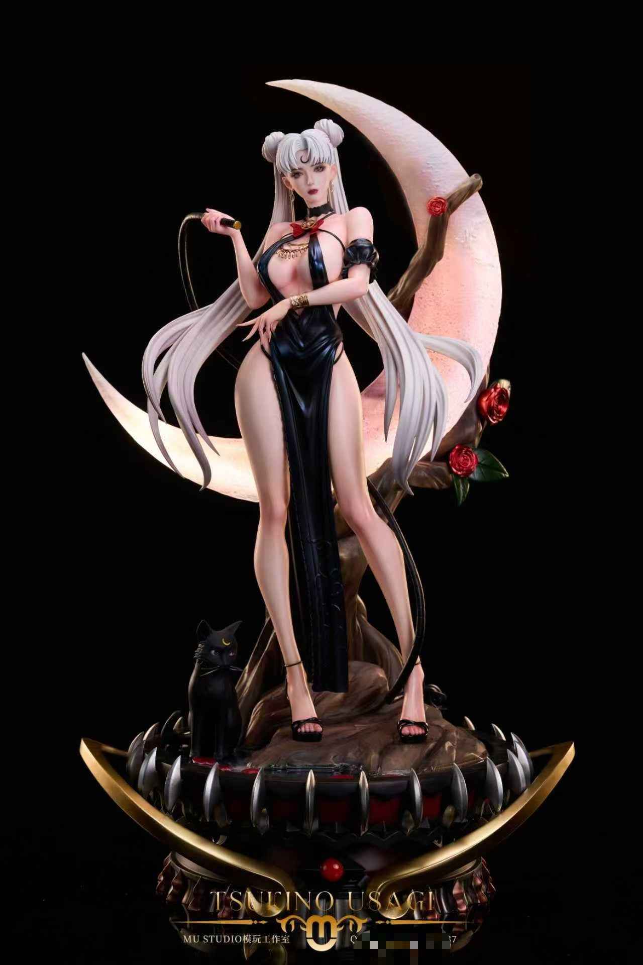 Sailor Moon MU Studio Dark Moon Sailor Resin Statue