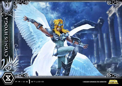 Saint Seiya Prime 1 Studio Cygnus Hyoga Bronze Cloth Masterline PMKZ-05PMKZ-05S 1/4 Licensed Resin Statue