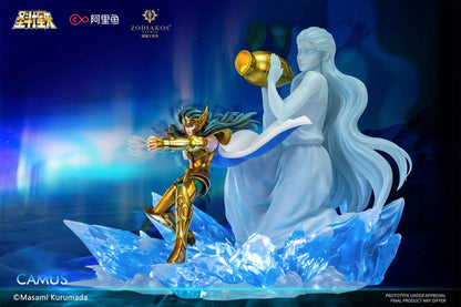 Saint Seiya Zodiakos Studio Gold Saint Aquarius Camus 1/6 Licensed Resin Statue