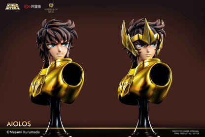 Saint Seiya Zodiakos Studio Gold Saint Sagittarius Aiolos 1/6 Licensed Resin Statue