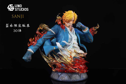 One Piece UNO Studio Vinsmoke Sanji Bust Resin Statue