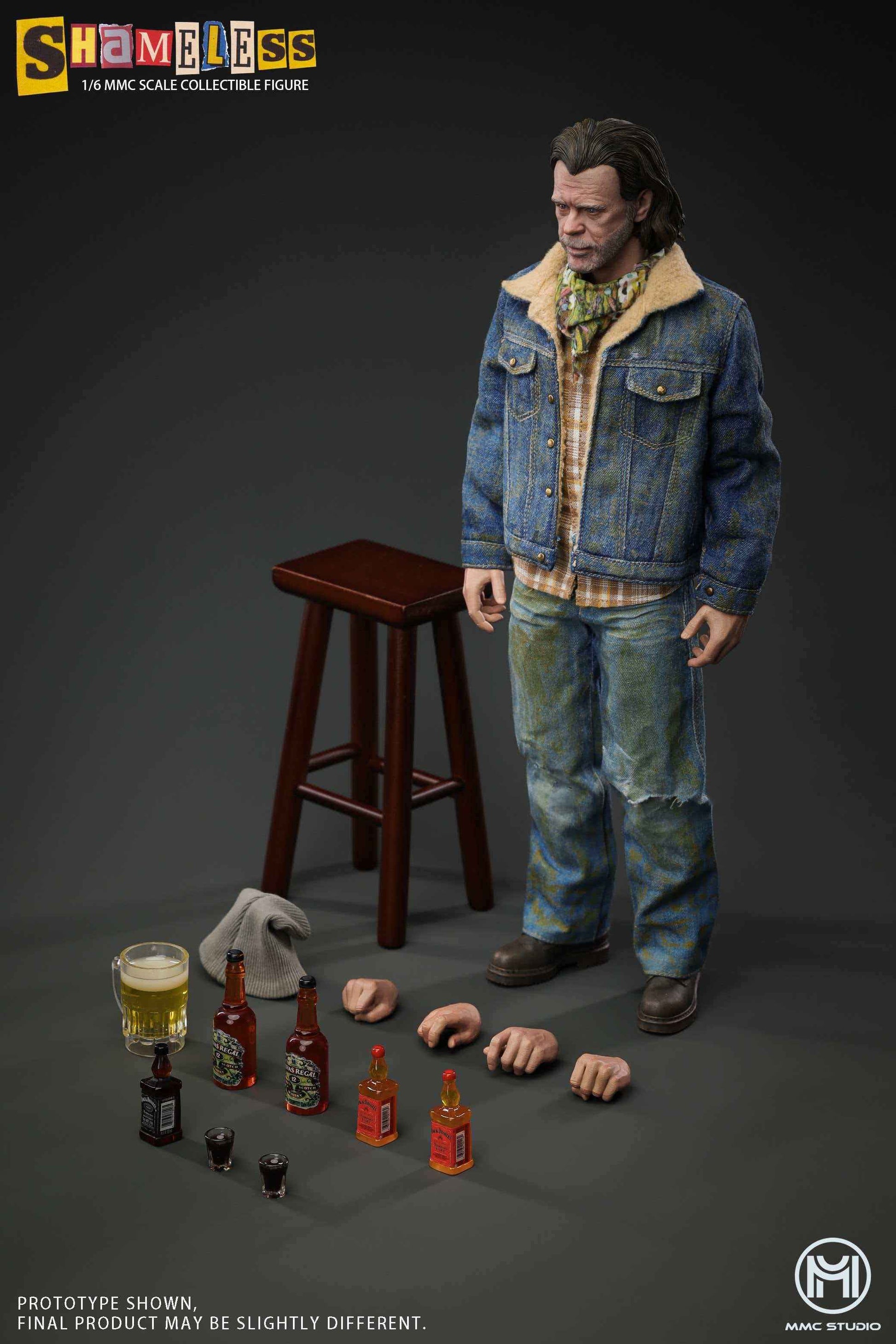 Shameless MMC STUDIO Frank Gallagher 1/6 Action Figure