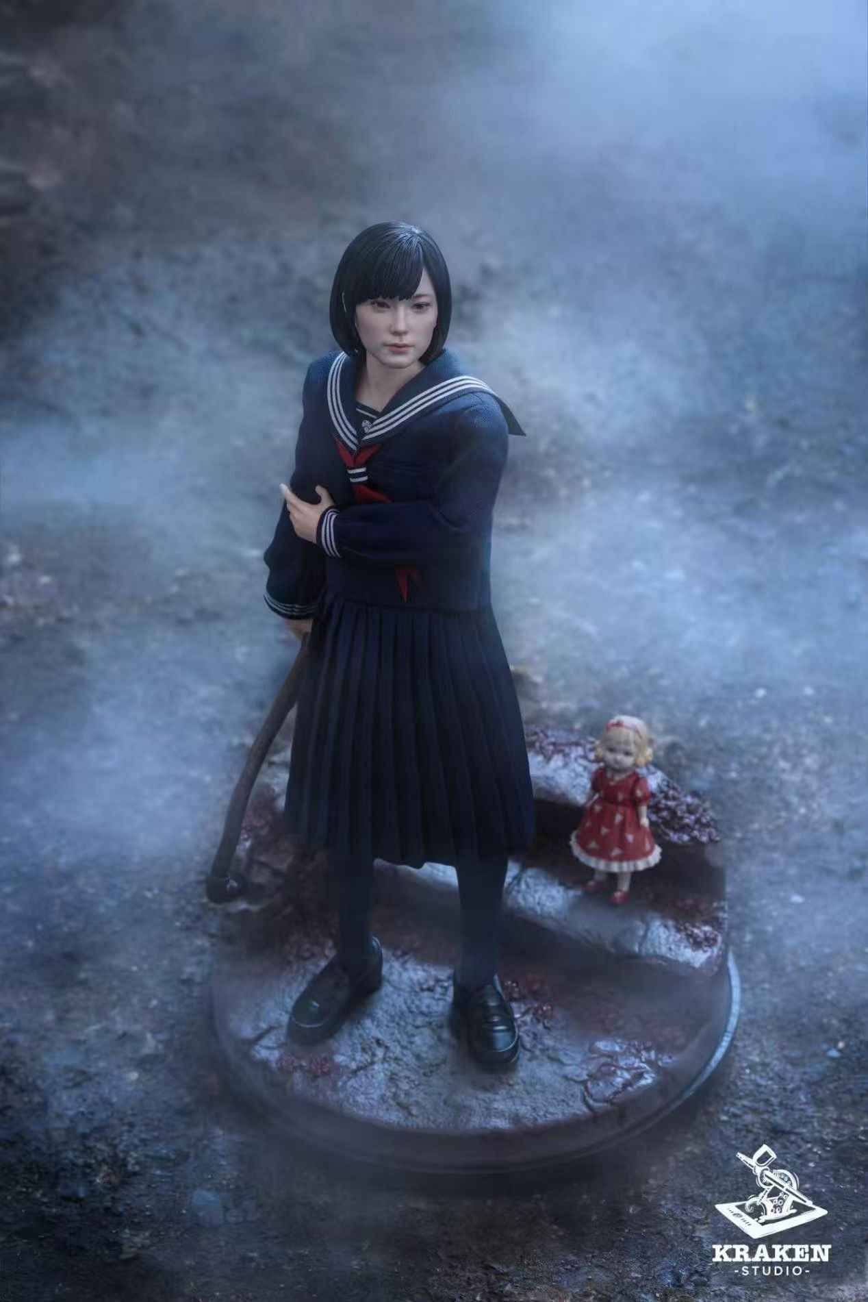 Silent Hill Kraken Studio Shimizu Hinako school girl Summer 1/12 Action Figure (3rd party)