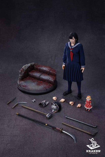 Silent Hill Kraken Studio Shimizu Hinako school girl Summer 1/12 Action Figure (3rd party)