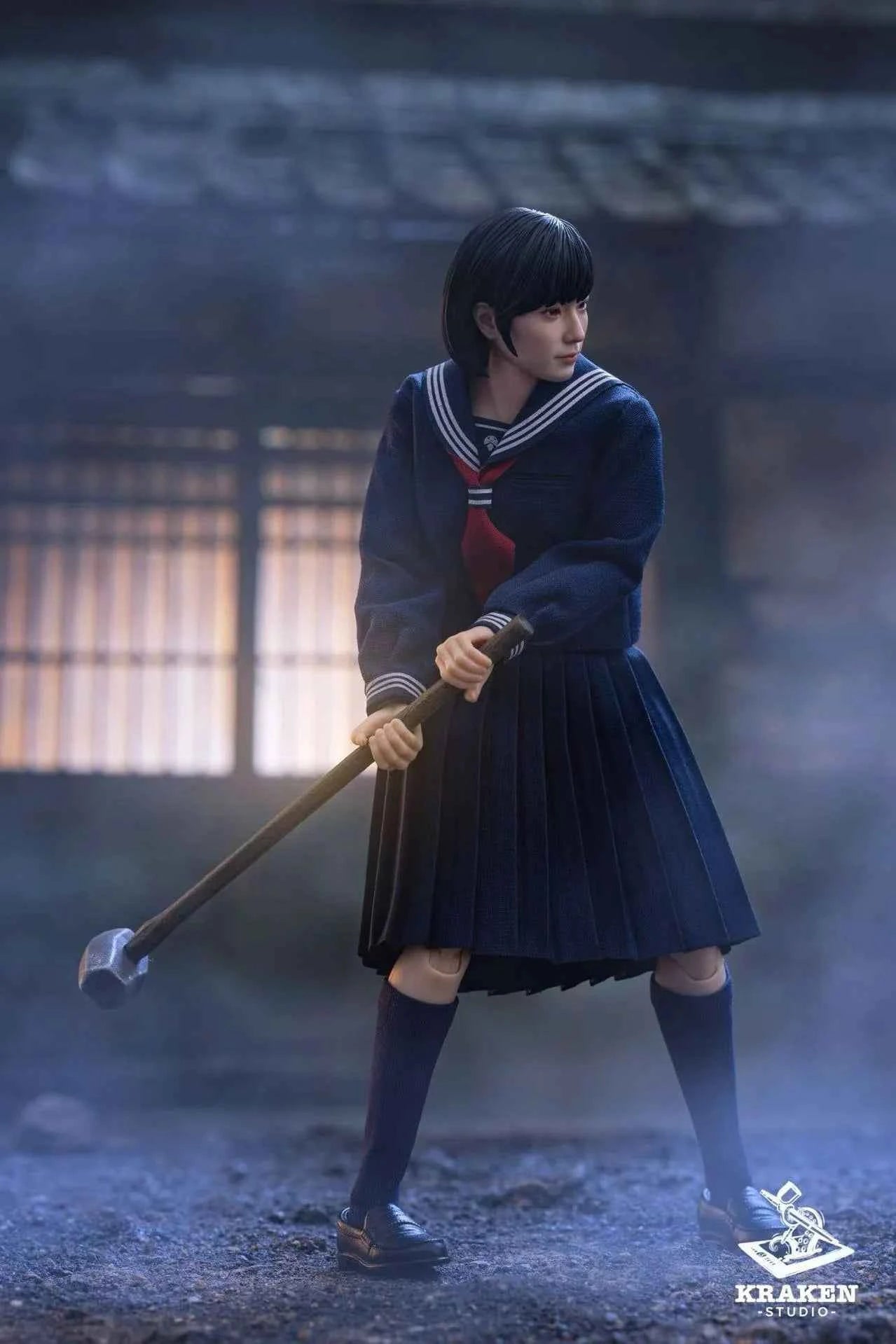 Silent Hill Kraken Studio Shimizu Hinako school girl Summer 1/12 Action Figure (3rd party)