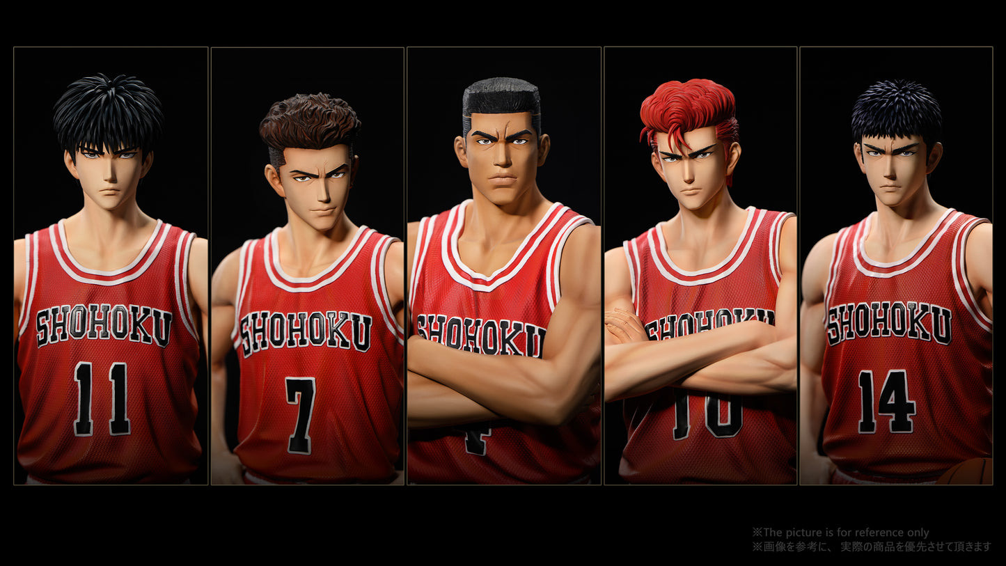 Slam Dunk Dream Studio Shohoku Five Tigers Resin Statue