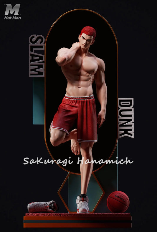 Slam Dunk Hot Man Hanamichi Sakuragi Resin Statue