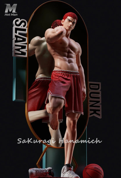 Slam Dunk Hot Man Hanamichi Sakuragi Resin Statue