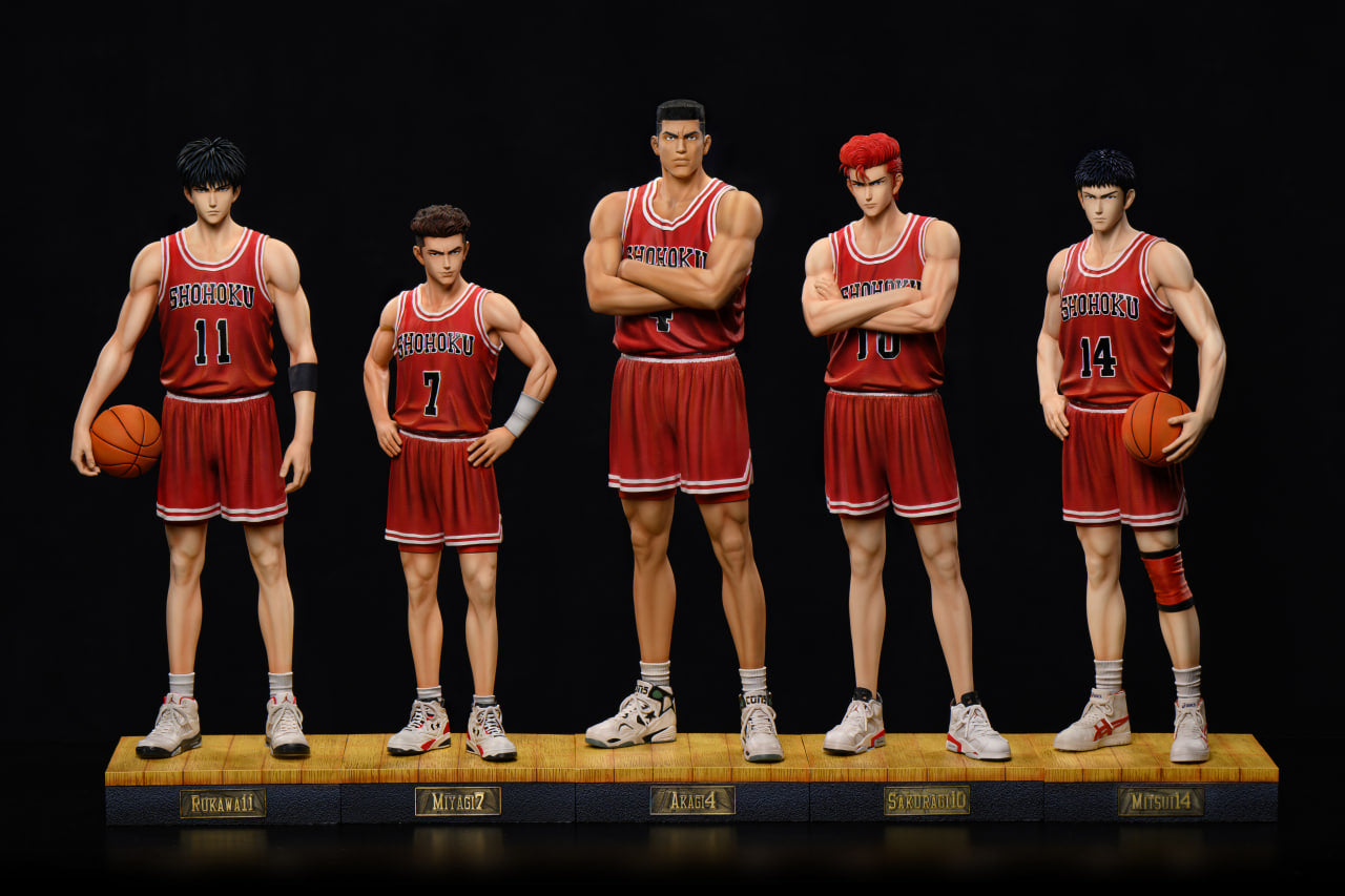 Slam Dunk Dream Studio Shohoku Five Tigers Resin Statue
