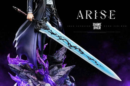 Solo Leveling Game Over Studio Shadow Monarch Sung Jin Woo Resin Statue