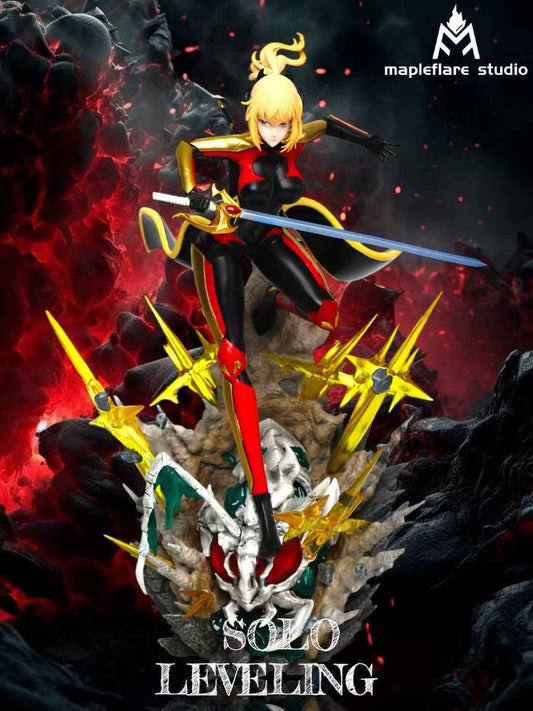 Solo Leveling Mapleflare Studio Cha Hae In Resin Statue